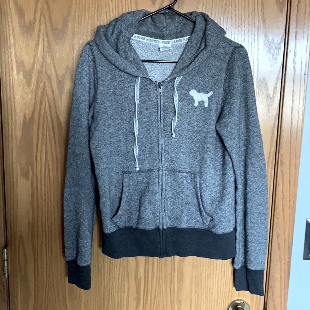 Large Victoria's Secret Pink Zip Up